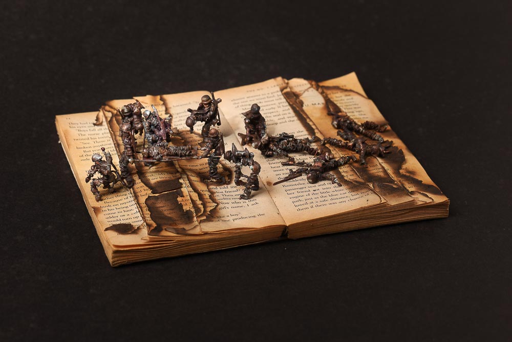 Endless Stairs, a solo exhibition by Sri Lankan artist Kingsley Gunatilake, at Bikaner House,