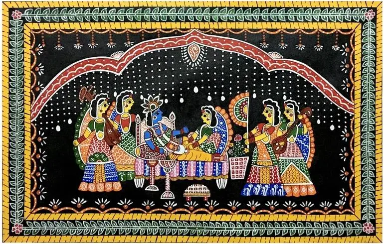 Tikuli Painting in Bihar: