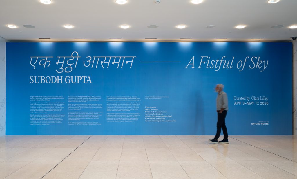 Subodh gupta a fisful of sky