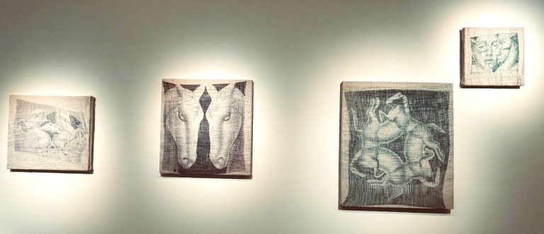 Glyphs at GallerySke: Three Artists Reimagine Histories in Fragments