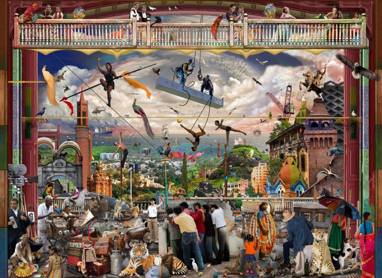 Brushstrokes of Power: Art and Democracy in Contemporary India