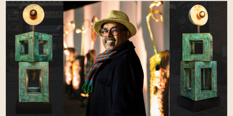 Indian Sculptor Paresh Maity Takes Brass Monument to Venice Biennale Parallel Show