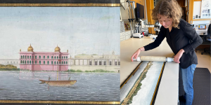 Monumental 19th-Century Lucknow Scroll on View at Yale