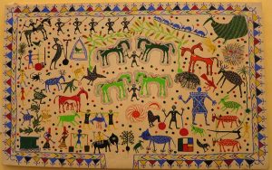 Pithora Painting of the Rathwa: Ritual Maps of Devotion