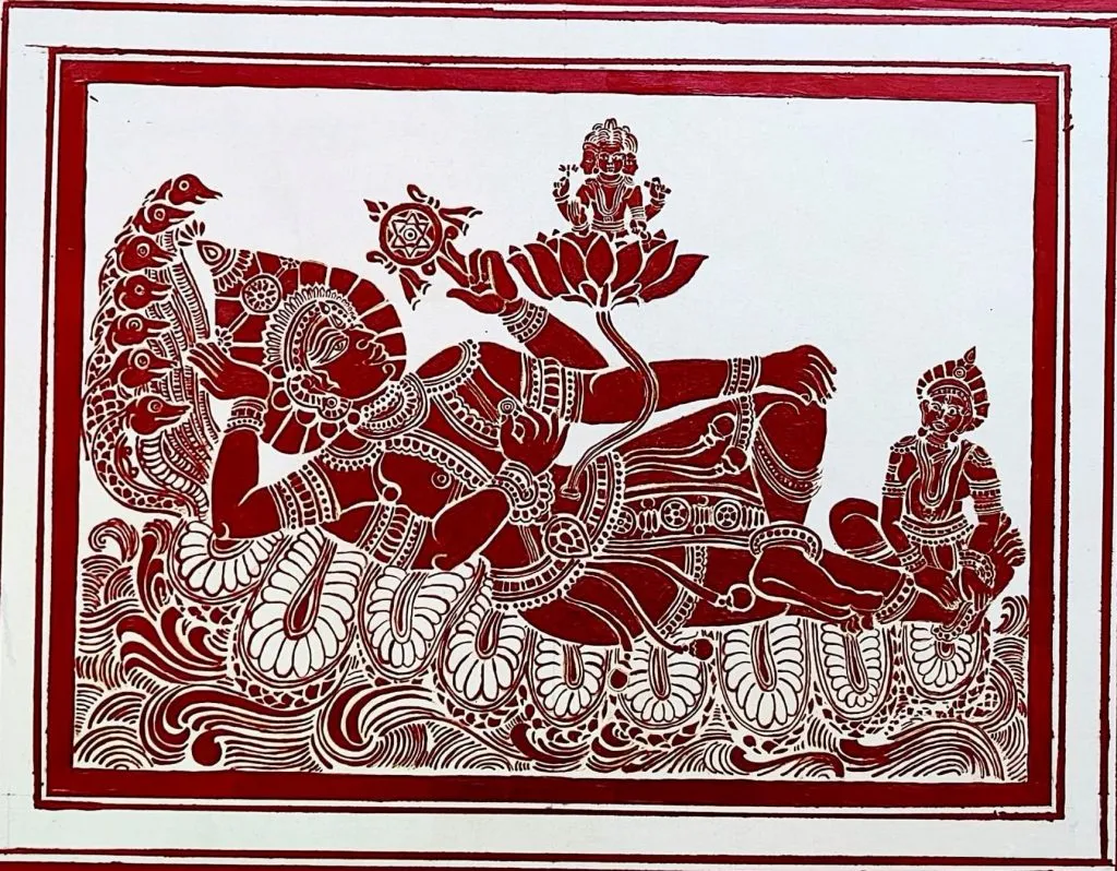 Kaavi art refers to a mural tradition indigenous to the Konkan coast
