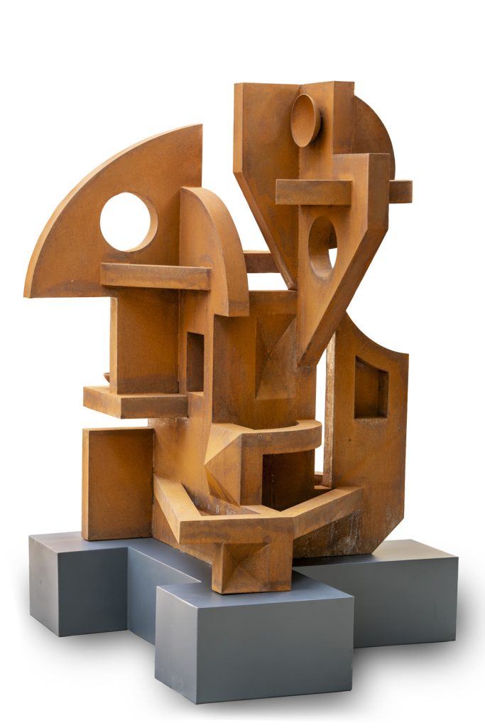 Rakesh Patel's "Architectural Maze -II" for the sculpture park in France