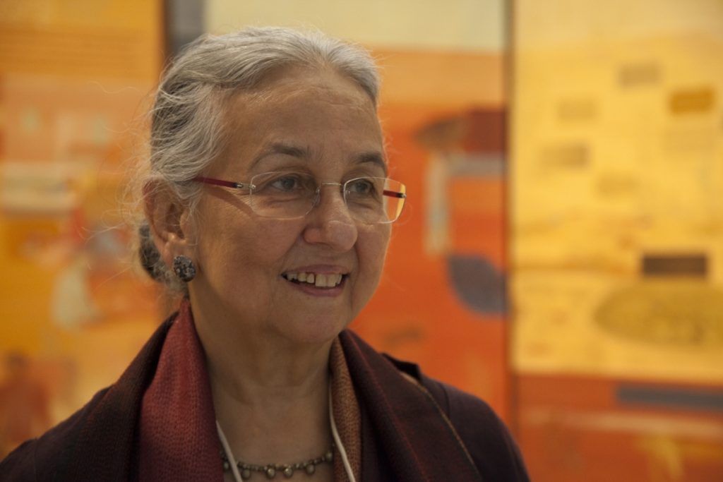Nilima Sheikh Fractured Skies exhibition at MoMA