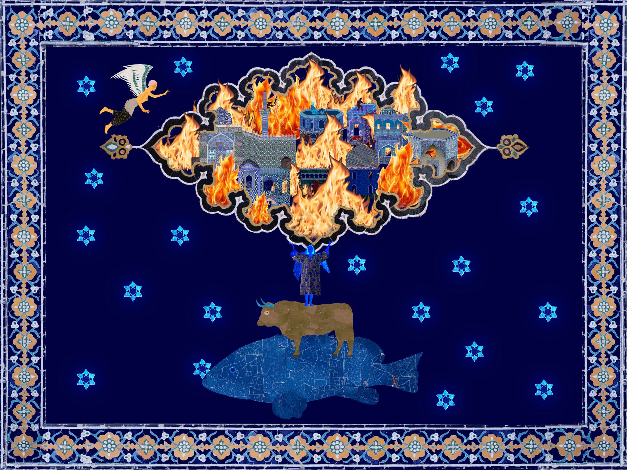 Image accompanying source report: Twenty artists gather in Almaty for a show about matrilineal memory, survival and care